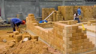 Fabrication de blocs stabilisés et construction avec ces blocs !!!