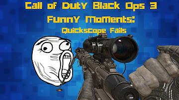 Call of Duty Black Ops 3 Beta Funny Moments: Quickscope Fails
