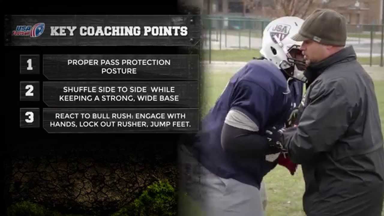 Offensive Line Drill Mirror Drill Shaun McDowell YouTube