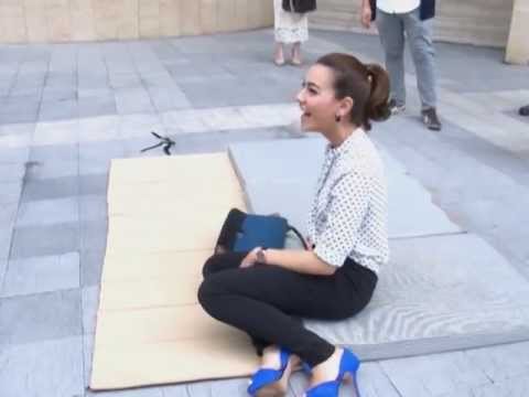 ตะลุยกองถ่าย - ต้นรักริมรั้ว (รถชนคิม) + ถามเอาฮา (ท่าเงิบหมากคิม) 13/09/56