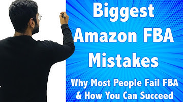 Why You Will Fail At Amazon FBA- Why 99% Of People Fail in Online Business| Top 5 Mistakes To Avoid