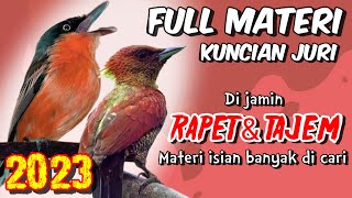 SUARA BURUNG FULL ISIAN!! MASTERAN Murai batu ,Cucak ijo ,Kacer ,Cendet dll - Jadi Kuncian Juri