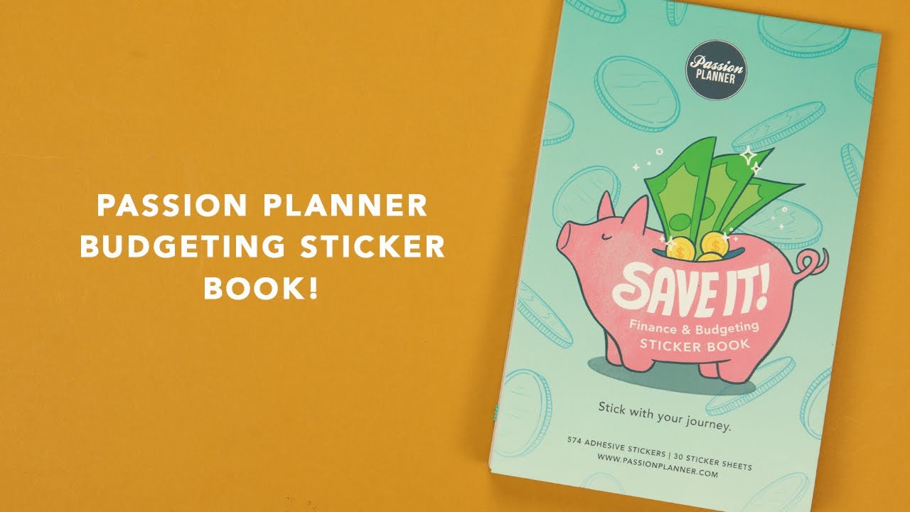 Passion Planner EVERYTHING CUTE Sticker Book, 1028 Adhesive Stickers, 30  Sheets