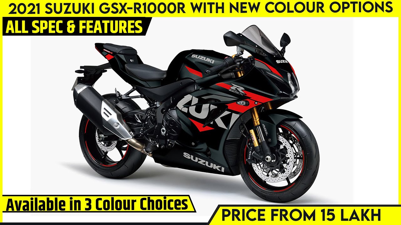 21 Suzuki Gsx R1000r With New Colour Options Launched India Soon All Spec Features Price Youtube