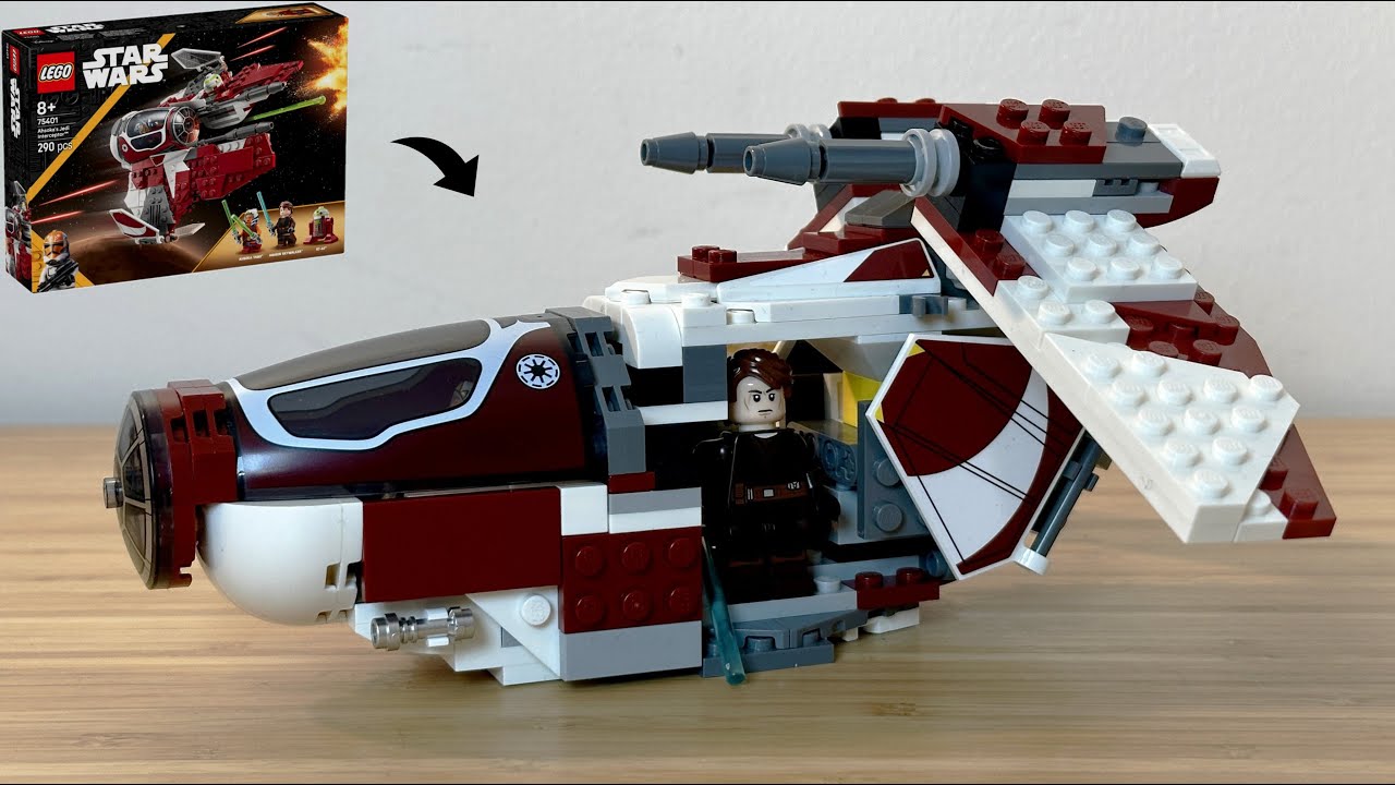 LEGO MOC-242317 Eta-2 Gunship - Alternate Build of 75401 Ahsoka's
