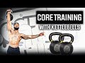 Single kettlebell strength hiit workout core  full body workout obliques arms  quads 20 minutes