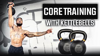 Single Kettlebell Strength HIIT Workout Core & Full Body Workout obliques ,arms , Quads 20 minutes