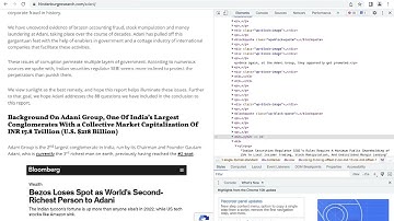 Extracting Data  From Hindenburgresearch Adani Report Using Python- Part 1