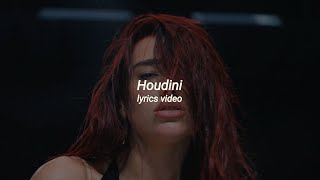 Houdini - Dua Lipa (Music Video + Lyrics)