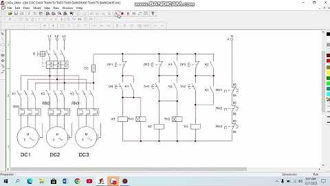 Mạch điều khiển 3 động cơ chạy tuần tự theo thời gian cài đặt dừng tuần tự bằng nút ấn 