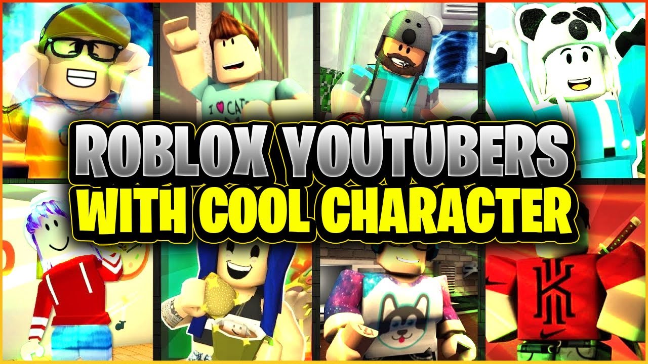 The Top Roblox Youtubers With Cool Characters Youtube - 28 best minecraftroblox youtubers images youtubers