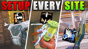 The BEST Site Setup For EVERY Bombsite In Rainbow Six Siege (2025)