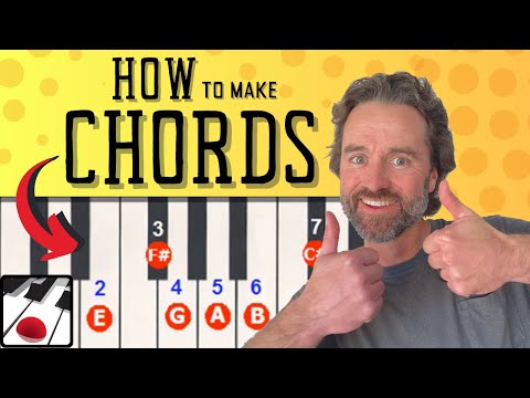 Learn to Play the Piano - Lesson #3 - how chords are made