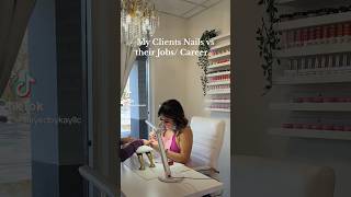 I love my clients so much💗 #nailclients #nailtech #nailartdesigns #nailinspo #nails #acrylicnails