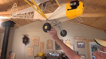 Piper Cub 1/4 Scale Model Progress August 2013