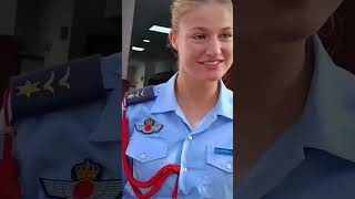 leonor military training entry🇪🇦🫡#ytshorts #shorts #reels #entry #military #training #leonor #spain