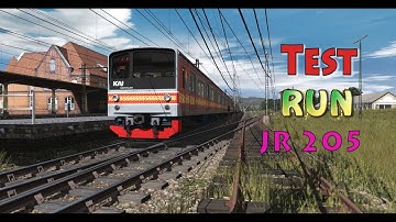 Test Run JR 205| Trainz Simulator