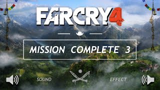 Mission Complete 3 Sound Effect  Far Cry 4 Sounds
