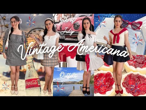 Vintage Americana 4th of July Outfits