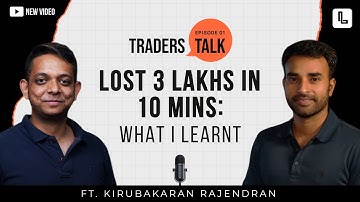 Risk management lessons that I learnt the hard way | By Kirubakaran Rajendran, Founder @tradewithkiru