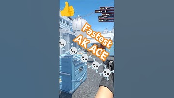 Fastest ACE at #nuke #clutch #csgo #cs #cs2 #gaming #counterstrike #1vs5ace #ace #proplayer #gmv