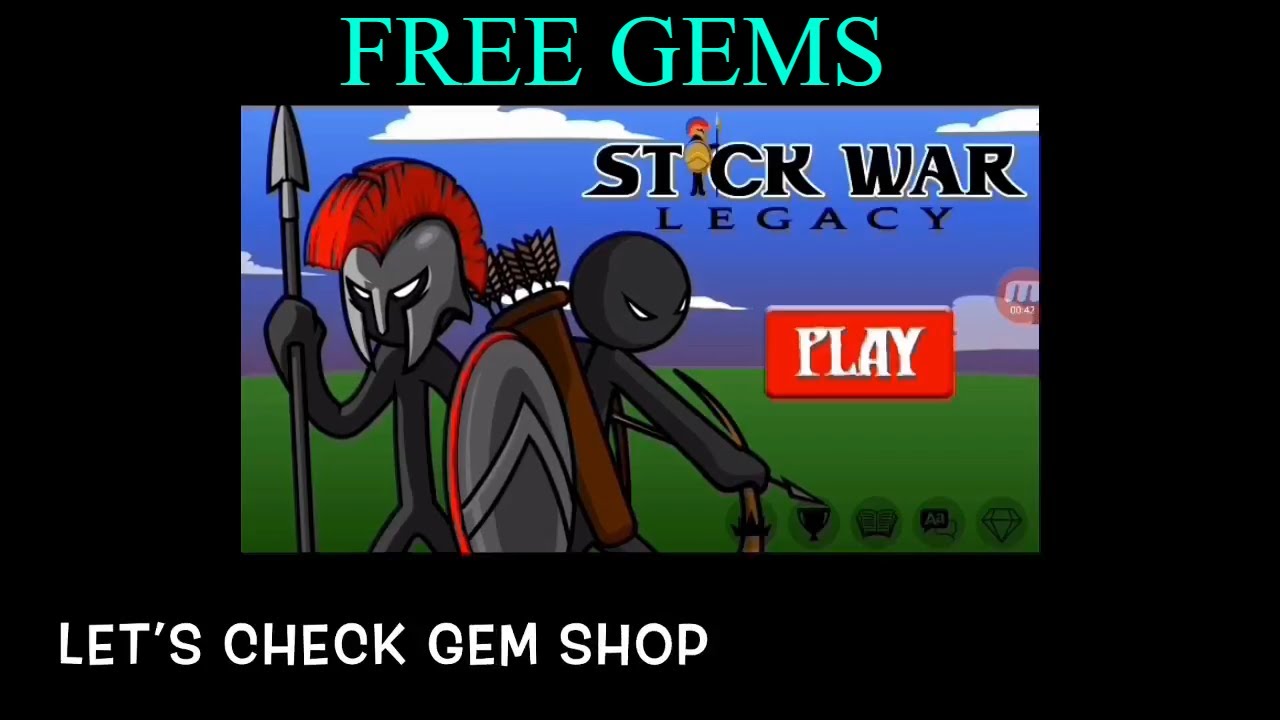 How to purchase gems on stick war legacy for FREE YouTube