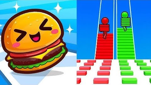 Food Run vs Bridge Race - [Gameplay 2025] (Android)