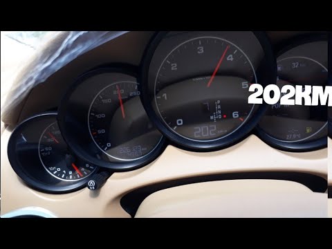 200'KM HIZDA GELEN SES (Porsche Cayenne )