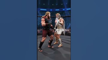 Thor vs Zeus #boxing #knockout #fight #sports #boxeo #jesus #ko #jokes