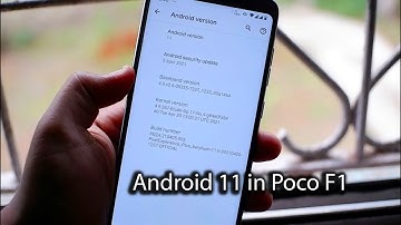 Flash Android 11 in POCO F1 | Pixel Experience