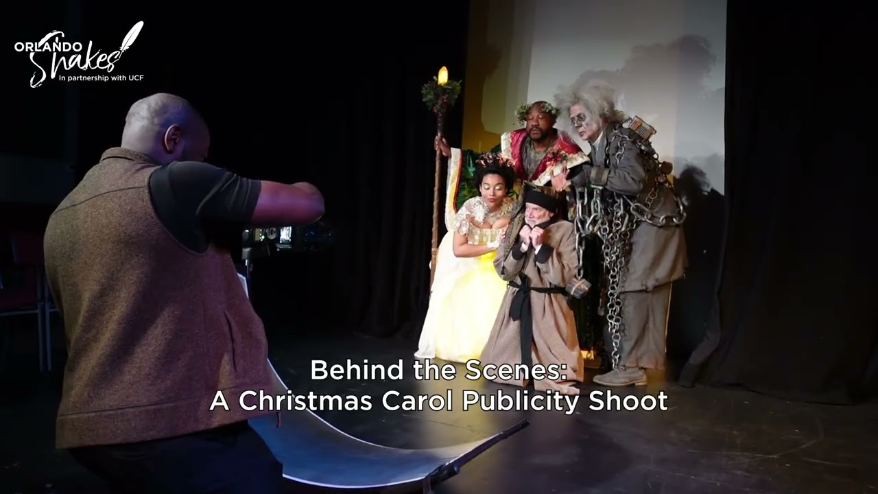 Behind the Scenes of A Christmas Carol!
