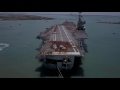 USS Independence CV-62 final voyage to scrapyard in Brownsville Texas