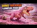 Bermain Dino..!!! Bahaya! Dino Tenggelam di Lumpur Ungu Misterius!