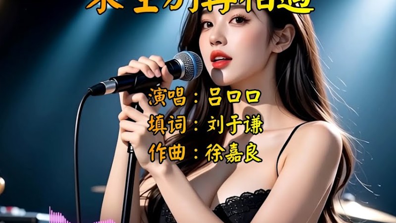 吕口口《来生别再相遇》烟嗓自带沧桑滤镜，高音撕裂感直击灵魂，浸透着刻骨的遗憾 『动态歌词Mv』#音乐 #音乐分享 #伤感音乐#吕口口