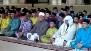 Rakaman Takbir Raya Di Masjid Besi, Putrajaya Oleh TV3 2013