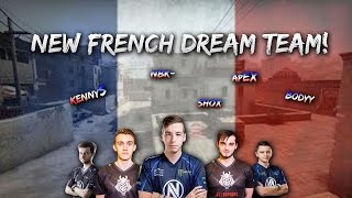 NEW FRENCH DREAM TEAM! G2 AND EnVyUs ROSTER SHUFFLE w/ apEX, shox, KennyS, NBK- and bodyy!