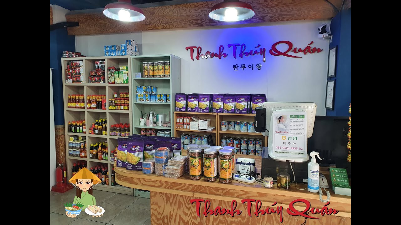 대전베트남쌀국수맛집 - 탄투이왕 카운터 (계산대) 새 단장