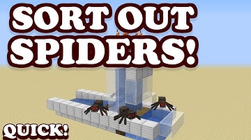 Minecraft | Sort out them PESKY Spiders!! (1.13.2)