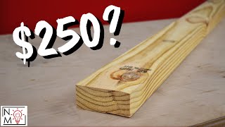 Fine Woodworking from a 2x4? | Fine Woodworking with Budget Materials