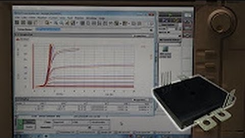Automotive IGBT module: Precise Sense Emitter current evaluation with B1506A