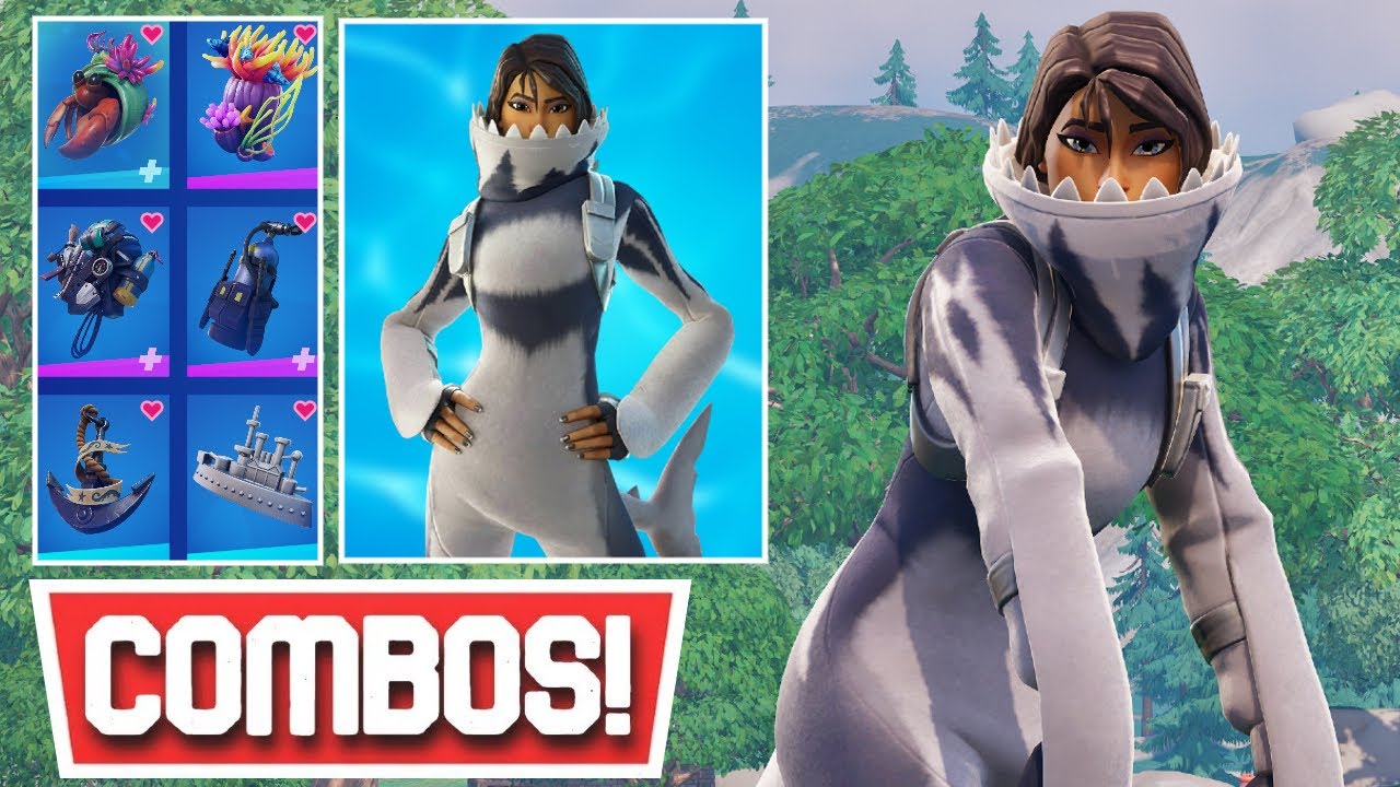 *NEW STYLE* BEST COZY CHOMPS SKIN COMBOS [PYJAMA SHARK STYLE