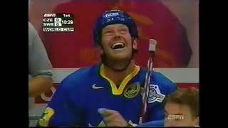 Sweden vs. Czech Republic - 2004 World Cup of Hockey (European Pool Round)