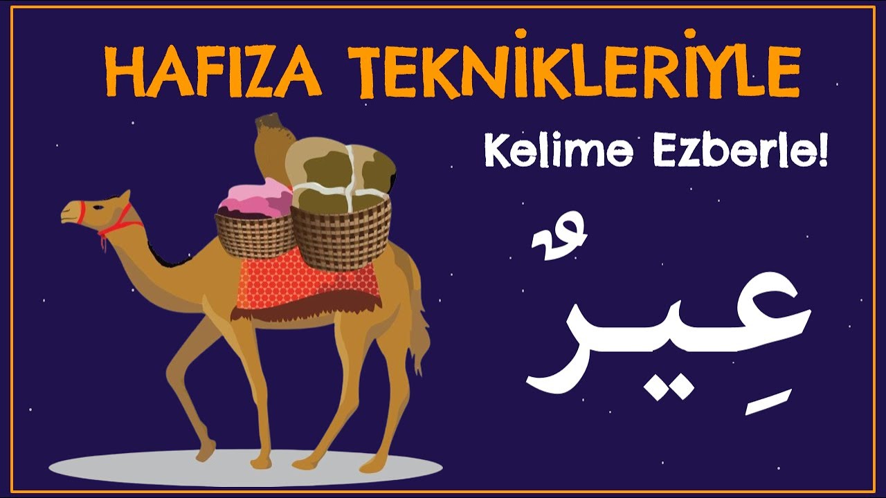 Hafıza Teknikleriyle Arapça Kelime Ezberle! 45