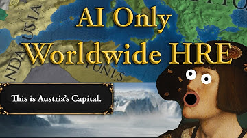 This is what happens when the whole world is in the HRE - AI Only Timelapse