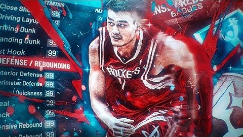 YAO MING BUILD IN NBA 2K20 IS UNSTOPPABLE! • BEST CENTER BUILD 2K20! ALL HOF BADGES! 🔥