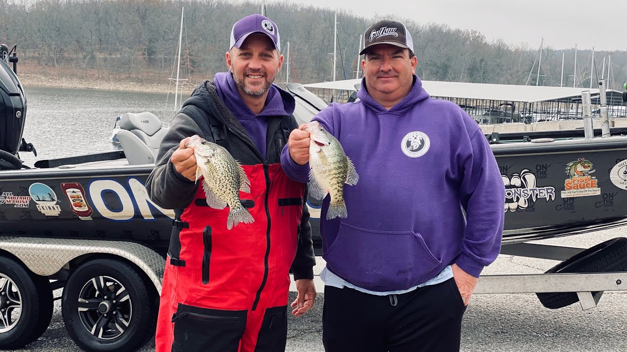 Livescope Suspended Crappie on Stockton Lake YouTube