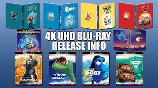 Mive Disneypixar 4K Ultra Hd Blu-Ray Release Info