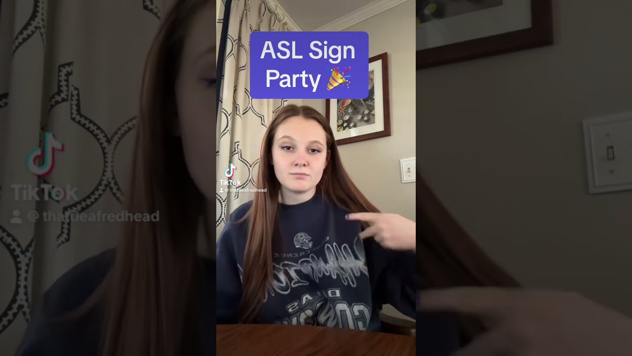 Learn How To Sign Party In ASL For Beginners American Sign Language Learn How To Sign Party In ASL For Beginners American Sign Language
