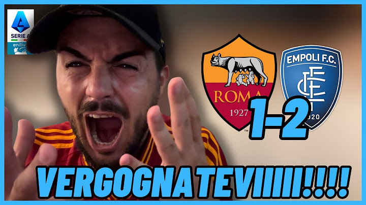 [SUPERSFOGO🤮🤬] MI AVETE FATTO VERGOGNARE❗️❗️❗️É DOVUTO ENTRÀ SHOMURODOV…😱🤬😱|Roma-Empoli 1:2| Serie A