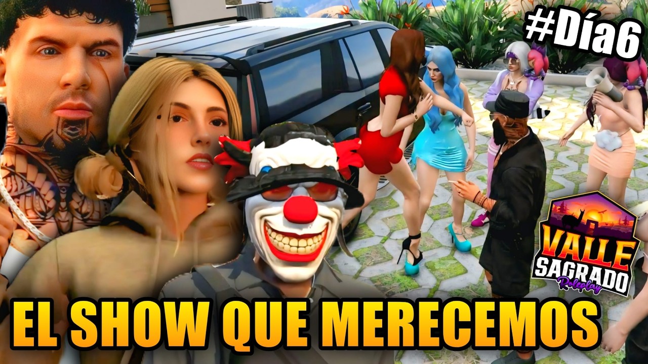 DÍA 6 MEJORES MOMENTOS de CHERO CREED - VALLE SAGRADO RP GTA V